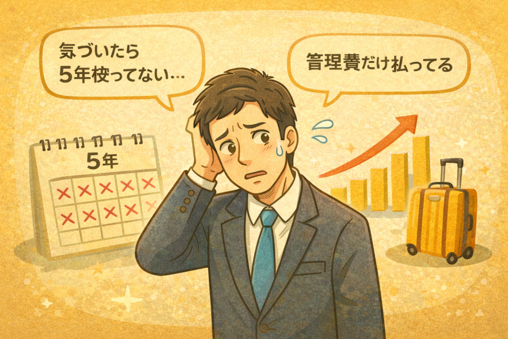 マリオットバケーションクラブを5年間使わず管理費だけ支払った後悔事例
